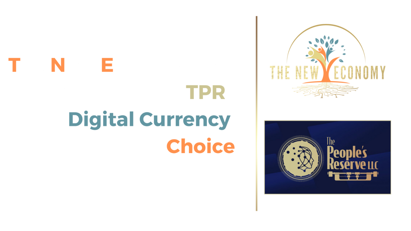 The New Economy has partnered with TPR, our digital currency of choice.